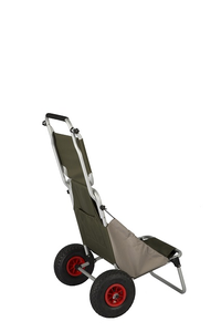 Kejie アウトドア 軽量 ポータブル 折りたたみ式 ロールコンテナ ツールトロリー 荷物カート 空気入りタイヤ 耐荷重50kg - Product Image 4