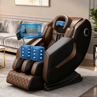 Fauteuil de massage électrique multifonctionnel Shiatsu moderne sur mesure, canapé de salon, logo 3D, fauteuil de massage 2025
