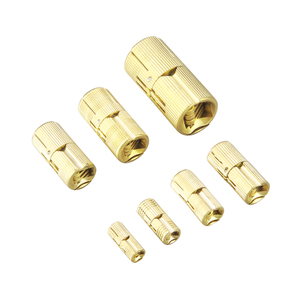 Charnière dissimulée silencieuse en cuivre pour porte de placard, panneau rabattable, boîte cylindrique droite, sans soudure, 180 degrés, quincaillerie de meuble - Product Image 2