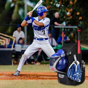 Custom logo Outdoor Sport Waterproof Multifunctional Lightweight Youth Baseball Bag <b>Backpack</b> for School - Product Image 5