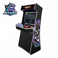 Machine de jeu d'arcade de tir à pistolets lumineux pour 4 joueurs, borne d'arcade verticale à monnayeur, 10000 jeux en 1, pour centre de jeux et parc d'attractions