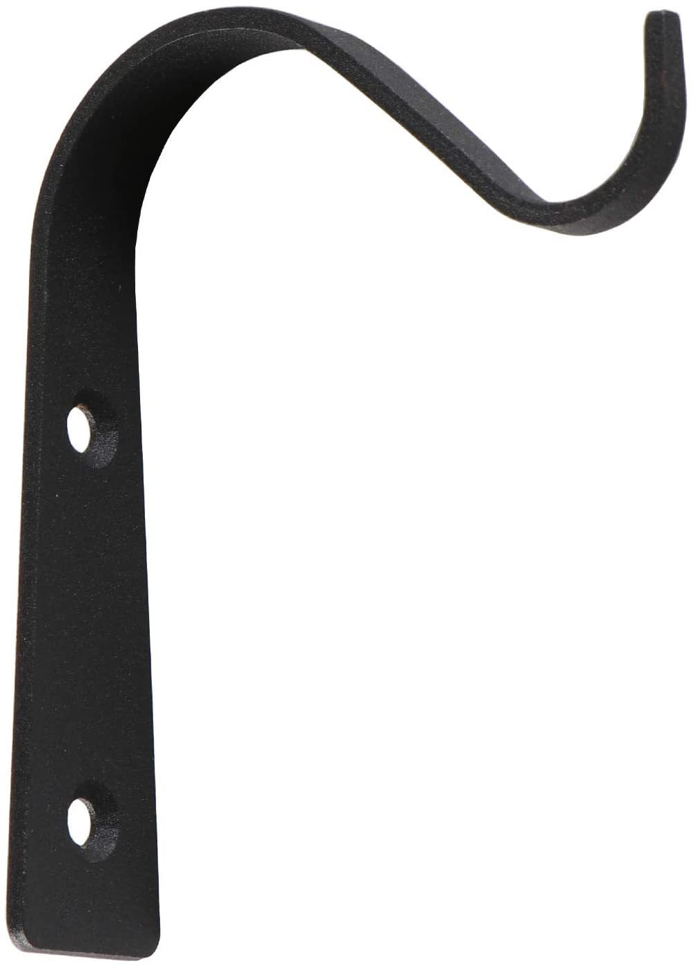 ANCIEN CROCHET DE Porte Avec Sa Fixation Par Vis En Fer Forge Main EUR