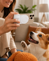 Supporto Magnetico per Telefono con Telecomando Staccabile e Stand per Vlogging e Fotografia