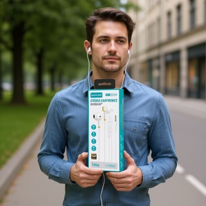 Auriculares Intrauditivos Duales con Cable, Audífonos con Cable para Música - Product Image 3