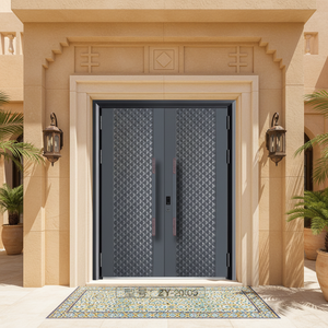 Puerta de Entrada <span class=keywords><strong>Carmen</strong></span> de Aluminio Fundido Tallado - Product Image 1