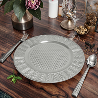 Assiettes en plastique écologiques de luxe vintage européen Assiette de fruits Plat pour la décoration de salon de mariage Nouveau modèle pour