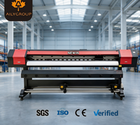 NOUVEAU Imprimante jet d'encre éco-solvant NEWIN 3,2 m DX5 2 têtes d'impression XP600 Haute vitesse 35 m²/h CMYK Machine automatique pour bannières et autocollants