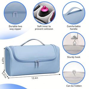 Women's Fashion Portable Water Resistant <b>Makeup</b> Bag with Zipper Travel Business <b>Makeup</b> Pouch <b>Storage</b> Pouch Cosmetic Bags - Product Image 3