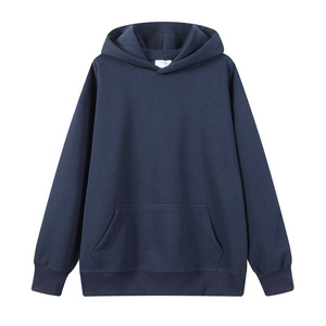 Sweat-shirt à capuche surdimensionné de haute qualité, doublé de fourrure de <span class=keywords><strong>renard</strong></span> argenté, pour homme, impression personnalisée du logo, manches longues - Product Image 3