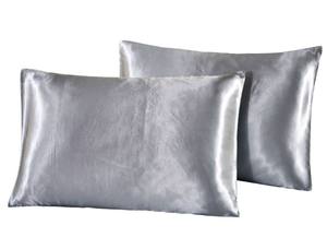 Атласная наволочка для волос и кожи набор из 2 стандартных шелковистых атласных наволочек наволочки с закрытием конверта - Product Image 3