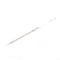 Pipette de mesure en verre Rongtai Lab 1630A 10 ml -1/10 Ambre Graduation Class a Pipette en verre de transfert de mesure