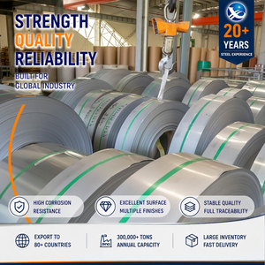 Premium Quality ISO Certified Slitting 430 409L 0 3mm 1000mm Prime Quality AISI Stainless Steel Coil - Product Image 1