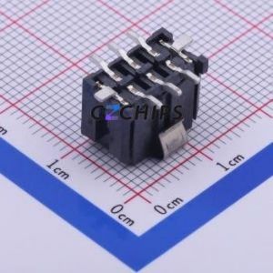 X3025WVS-2x03D-LPSW Wire-to-Board Pin Header SMD,P=3mm Connector 2x3P 3mm Vertical Mount 6P - Product Image 2