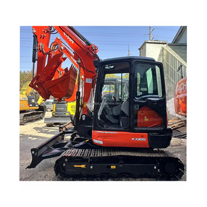 รถขุดดิน6Ton ไฮดรอลิก KX165คูโบต้ารถขุดดินขนาดเล็กจากญี่ปุ่น Kx155 Kx165qc พร้อมรถแบคโฮและค้อน - Product Image 5