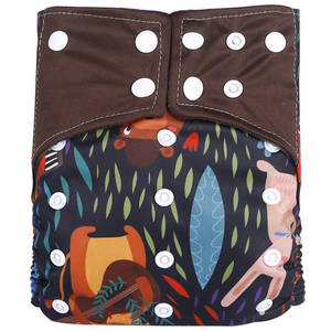 Stoff windeln Baby Stoff windel zum Verkauf Baby Stoff windel Wieder verwendbarer Doppel zwickel - Product Image 3