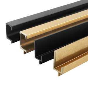 Kitchen Wardrobe Sliding <strong>Door</strong> Profile Handle Furniture Aluminium Channel Gola Profile Pull Handle - Product Image 1