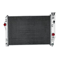 GTGMOTO Radiateur en aluminium à 3 cœurs pour Chevy Camaro Z28 Pontiac Firebird Trans Am 1993-2002