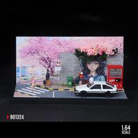 1: 64 Sakura sokak modeli profesyonel ekran