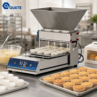 Machine à garnir les gâteaux en acier inoxydable pour la production de pâtisseries en boutique, idéale pour la crème, la confiture et le chocolat.