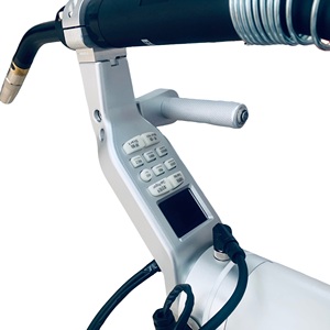 Robot de soudage MIG MAG pulsé 6 axes FR5 avec chariot en acier doux, moteur et boîte de vitesses, système de positionnement automatique pour bouteille de gaz - Product Image 2