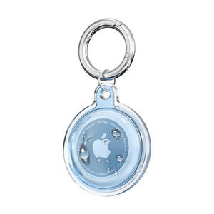 Paquete de <span class=keywords><strong>4</strong></span> Fundas Transparentes para <span class=keywords><strong>Airtag</strong></span>, Protección Total del Cuerpo, Resistentes a Arañazos y Golpes, con Llavero - Product Image 1