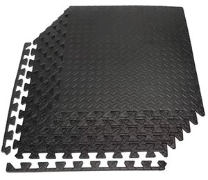 30*30*1cm /1.1cm 60*60*1.2cm tập thể dục Mat Chất lượng cao sức khỏe màu đen phòng khách văn phòng trẻ em bọt sàn Eva thảm - Product Image 1