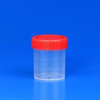 Contenedor de muestras de orina de hospital Contenedor de muestras de orina de plástico desechable estéril