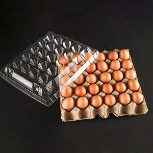 Factory Directly Mainly Used in Kitchens / Picnic <b>Plastic</b> Egg <b>Trays</b> Lids for 30 Eggs Paper Egg <b>Tray</b> - Product Image 1