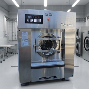 Lave-linge et sèche-linge industriels entièrement automatiques en acier inoxydable de bonne qualité <span class=keywords><strong>pour</strong></span> usage commercial - Product Image 3