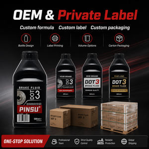น้ำมันเบรก PINSU DOT3 500 <span class=keywords><strong>ม</strong></span>ล. น้ำมันเบรกตอบสนองรวดเร็ว ถ่ายเทของเหลวได้รวดเร็ว น้ำมันไฮดรอลิกที่มีควา<span class=keywords><strong>ม</strong></span>เสถียรสำหรับการบำรุงรักษารถยนต์ประจำวัน - Product Image 6