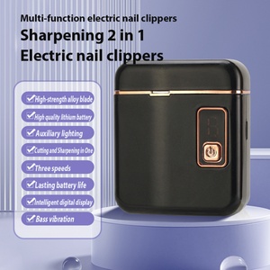 Polishing Baby Clipper Trimmer Automatic Nails Safety Convenient 2-In-1 File Usb Scissors Electric Automatic Nail Clippers - Product Image 3