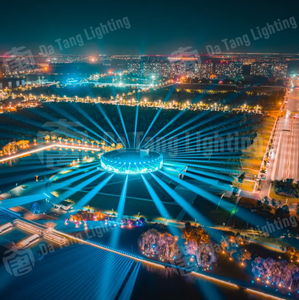 Luz de haz impermeable para exteriores para iluminación de fachadas de edificios, espectáculos nocturnos arquitectónicos e iluminación de paisajes - Product Image 4