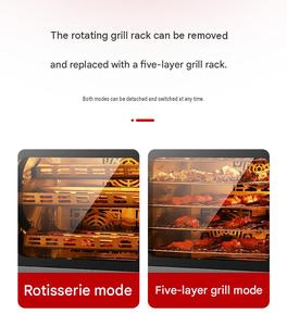 Horno de Convección Eléctrico Comercial de 130L <span class=keywords><strong>para</strong></span> <span class=keywords><strong>Pollo</strong></span>, Pato, Pizza, Pan y la Industria Panadera - Product Image 6