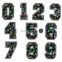 Patchs brodés colorés à 26 lettres anglaises, très demandés, pour vêtements, jeans, décoration et réparation, patchs brodés tendance