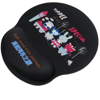 Dernier support tapis de souris en mousse à mémoire rebond lent poignet mignon tapis de souris Anime