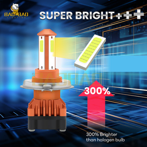 Baobao ánh sáng BB146 màu trắng nhấp nháy H4 4 side có sẵn cho xe máy thay thế đèn pha Bóng đèn - Product Image 6