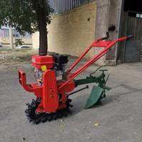 Machine de désherbage et de travail du sol agricole, motoculteur diesel 8 CV, rotoculteur, semoir pour la production en petite exploitation agricole