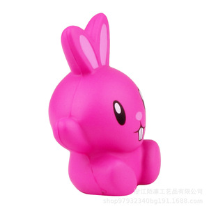 Pu <b>Foam</b> Bunny Stress Relief Toy Cartoon Animal Decorative <b>Craft</b> Item - Product Image 3