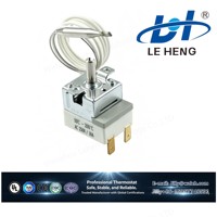 2026 50-350 ℃   Thermostat de chauffage mécanique pour machines de marquage à chaud, favorise un fonctionnement prolongé et améliore efficacement l'efficacité