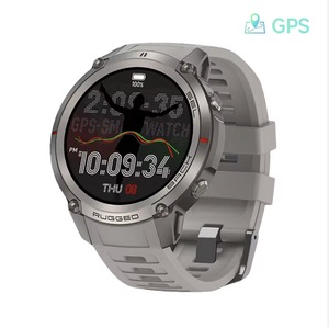 Reloj Inteligente Bluetooth en Oferta, con Pantalla Redonda AMOLED de 1.43'', GPS, Mapa Offline, para Senderismo y Ciclismo - Product Image 1