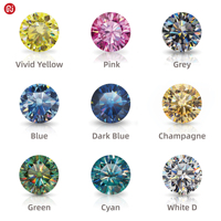 GIGAJEWE Moissanite en Vrac Vente en Gros Certifiée GRA Couleur Blanc DEF Pureté VVS1 pour Fabrication de Bijoux