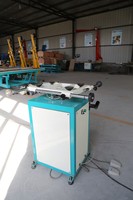 Mesa de Encolado Rotatoria y Máquina de Recubrimiento de Vidrio, Mesa de Trabajo de Hierro Motorizada para Sellado de Vidrio Aislante