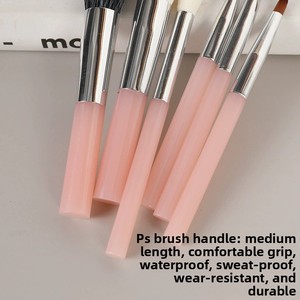 Set de 6 Mini Brochas de Maquillaje Portátiles, Coloridas, de Pelo Sintético, Lindas, para Viaje, Base, Polvo, Rubor, Kit de Herramientas de Belleza Cosmética para Mujer - Product Image 6