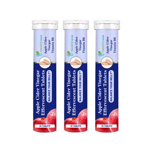 Private Label Apple Cider Vinegar Effervescent Tablets with Apple Cider Vinegar Balanced Digestion Gentle Metabolism Support - Product Image 1