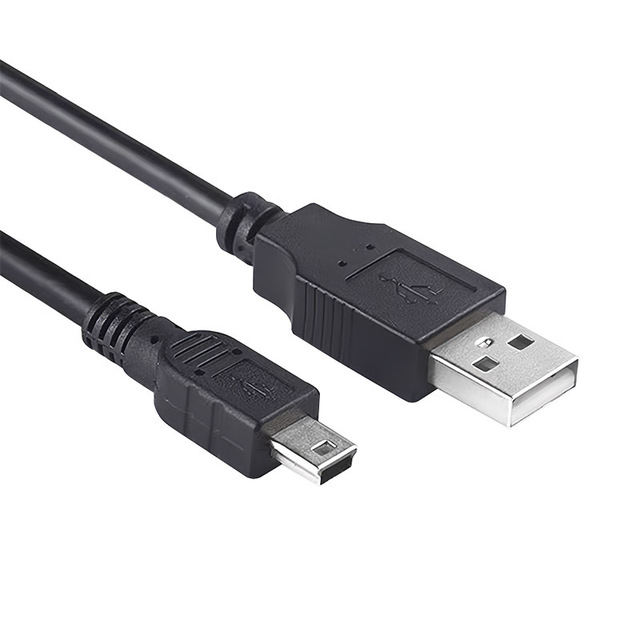 Mini USB Cable USB 2.0 Type a to Mini B Cable Braided Charging Cord for MP3 Player PS3 Controller,  GPS, Playstation 3,PDA Data