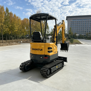 Mini-excavatrice compacte Shantui SE17SR 1,7-1,8 tonnes haute performance, à chenilles hydrauliques, à balayage de queue zéro, fournie directement par l'usine - Product Image 4