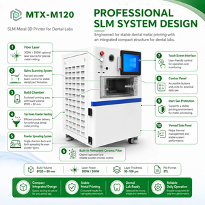 Outil automatique de haute qualité d'imprimante dentaire 3D de plaque de métal numérique connectée par USB professionnelle pour l'impression de dents - Product Image 1
