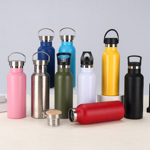 Flacon <span class=keywords><strong>de</strong></span> bouteille d'eau en acier inoxydable Bouteilles <span class=keywords><strong>de</strong></span> <span class=keywords><strong>sport</strong></span> Bouteilles d'eau durables à double paroi - Product Image 4