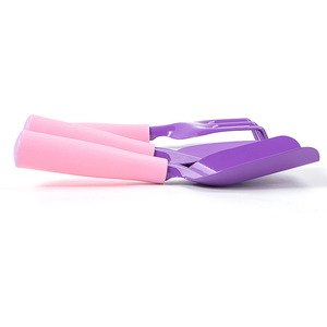 Toptan Sıcak Satış DIY Gıda Sınıfı 4 Parçalı Kürek Tırmık Çatal Renkli Plastik El Tipi Çocuk Bahçe Aletleri Bahçe Aksesuarları - Product Image 3