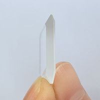 Anneau en verre optique de forme spéciale, longueur intérieure 15 mm, longueur extérieure 20 mm, haute planité, pour l'assemblage d'ensembles d'observation de loupes dentaires